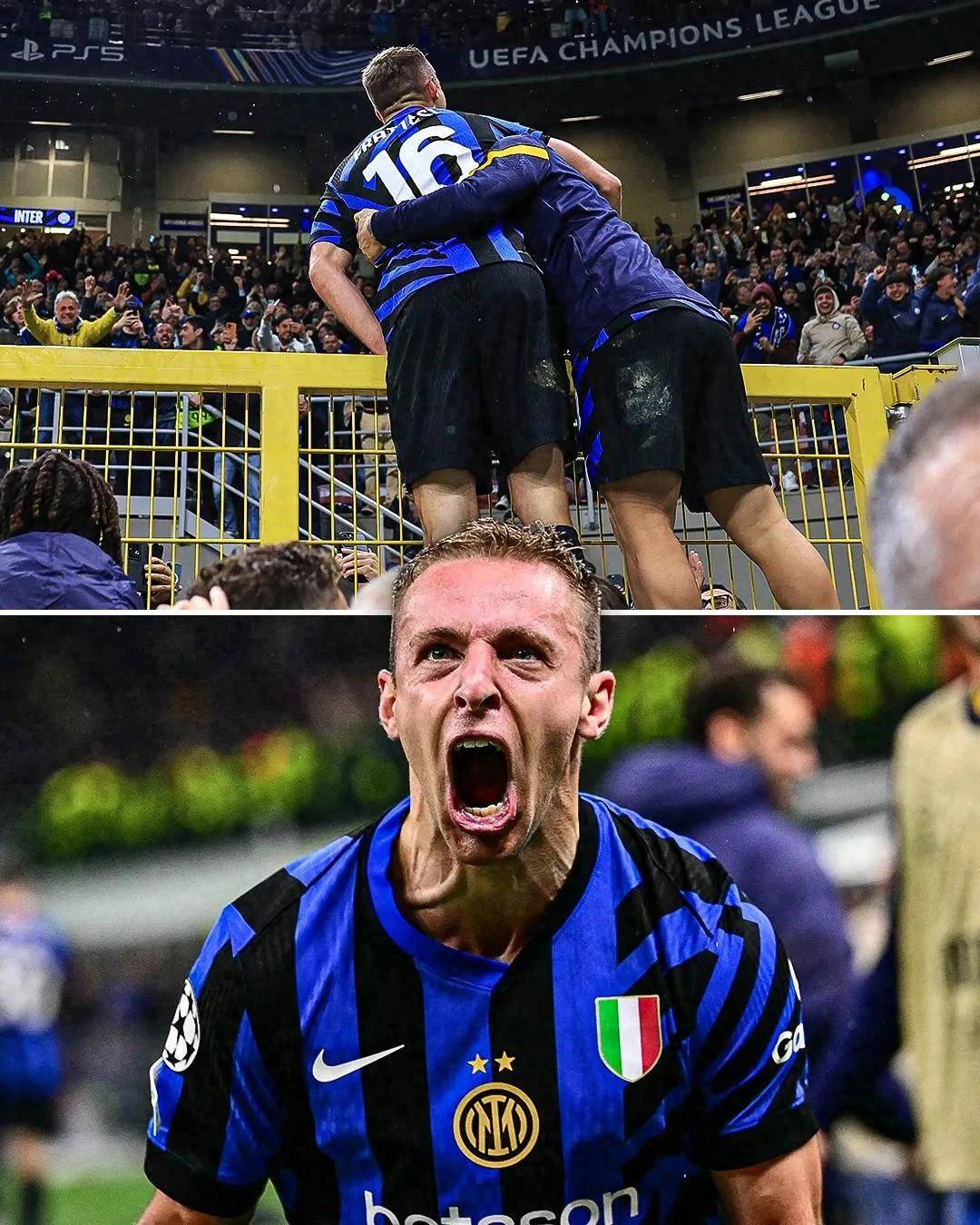 你是哪边的？本菲卡门将特鲁宾扑点后被队友阿劳若补射进球